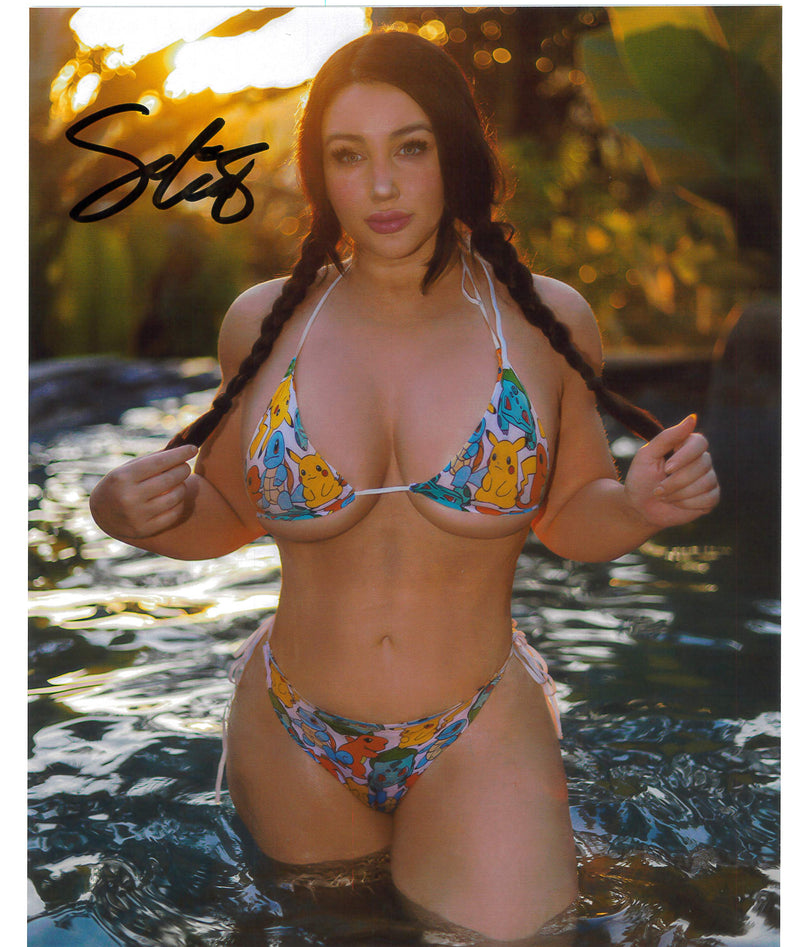 Sofia Sivan Gotta Catch 'Em All 8x10 Promo - AUTOGRAPHED
