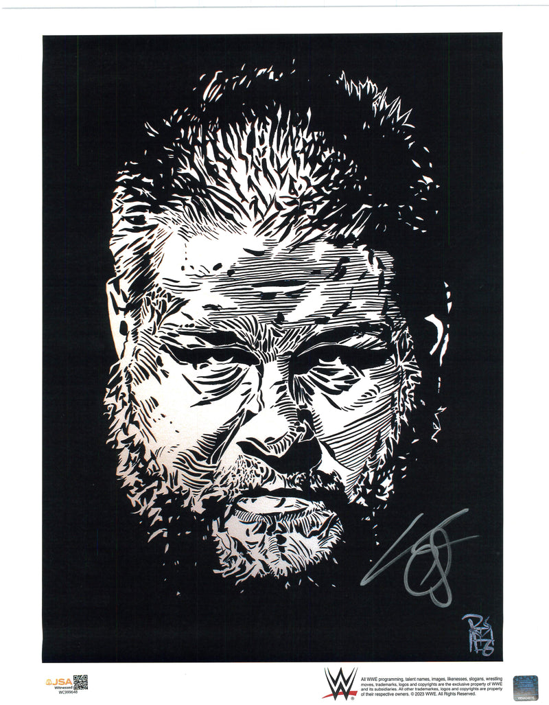 Kevin Steen 11x14 Schamberger Poster - JSA AUTOGRAPHED