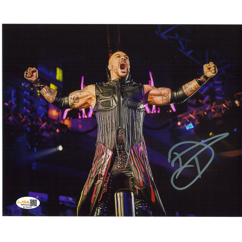 Damien Priest Yell 8x10 Promo- JSA AUTOGRAPHED