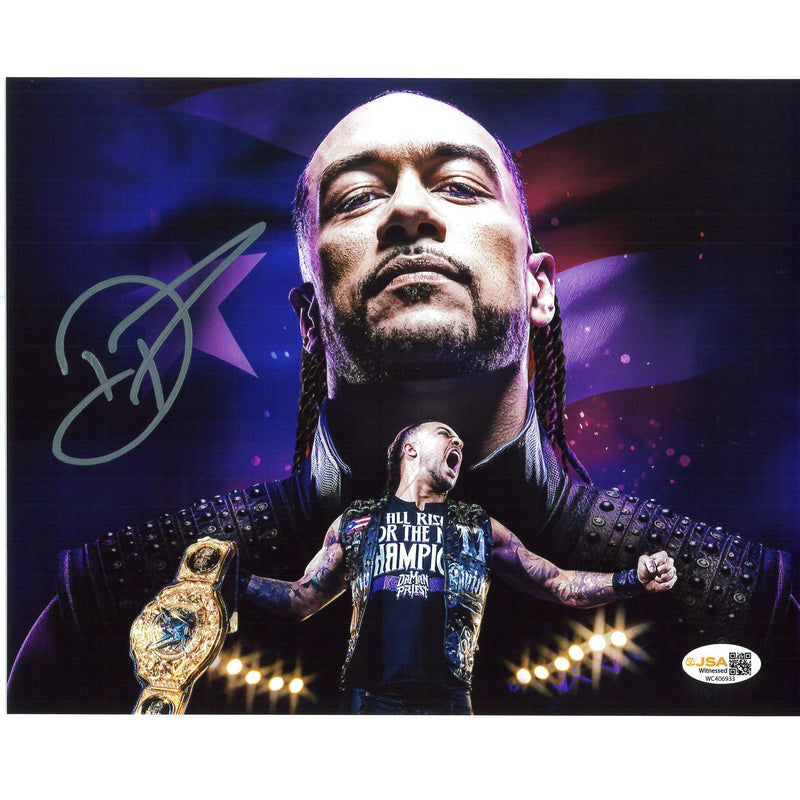 Damien Priest Close Up Edit 8x10 Promo or 11x14 Poster - JSA AUTOGRAPHED