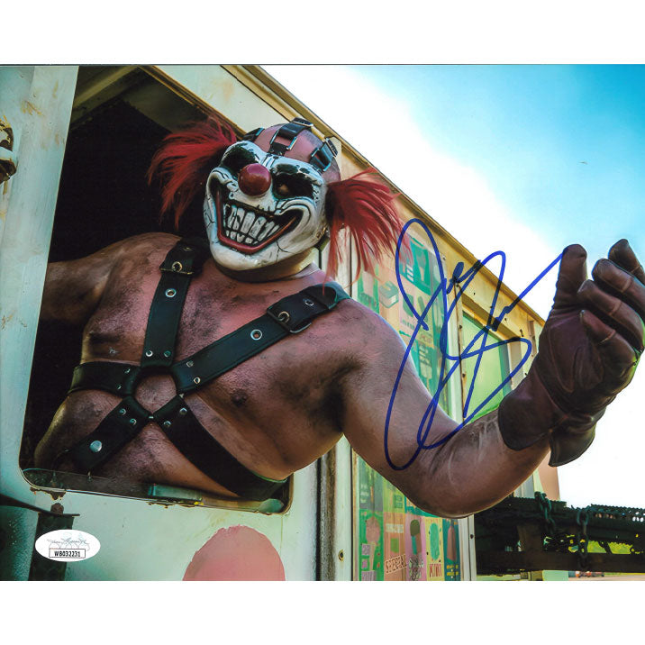 Samoa Joe Sweet Tooth Waving 8 x 10 Promo - JSA AUTOGRAPHED