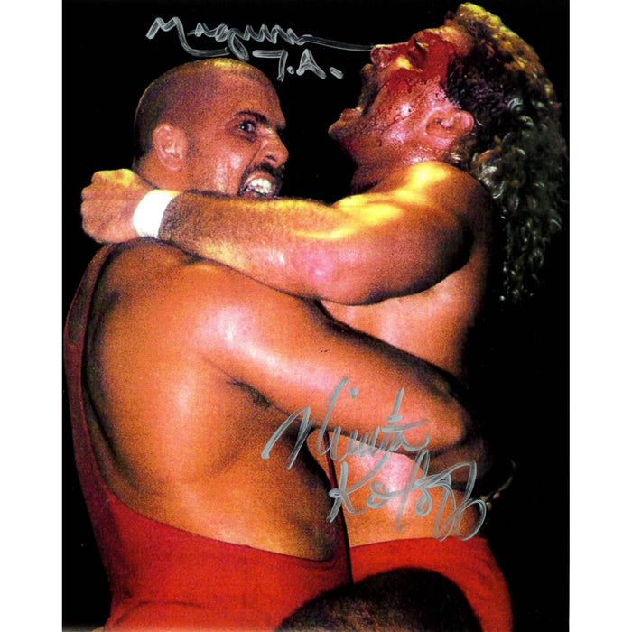 Magnum TA & Nikkita Koloff 8x10 - Autographed