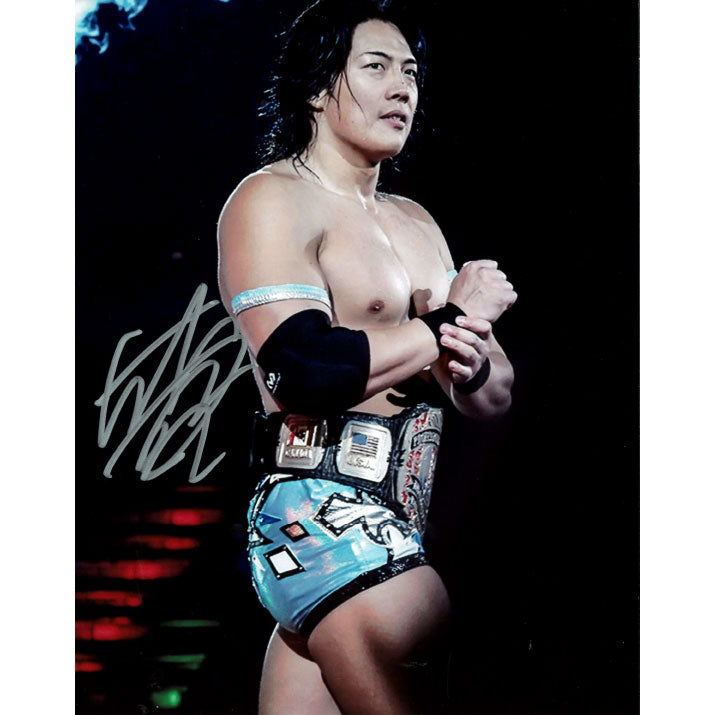 Konosuke Takeshita Walking 8 x 10 Promo - AUTOGRAPHED