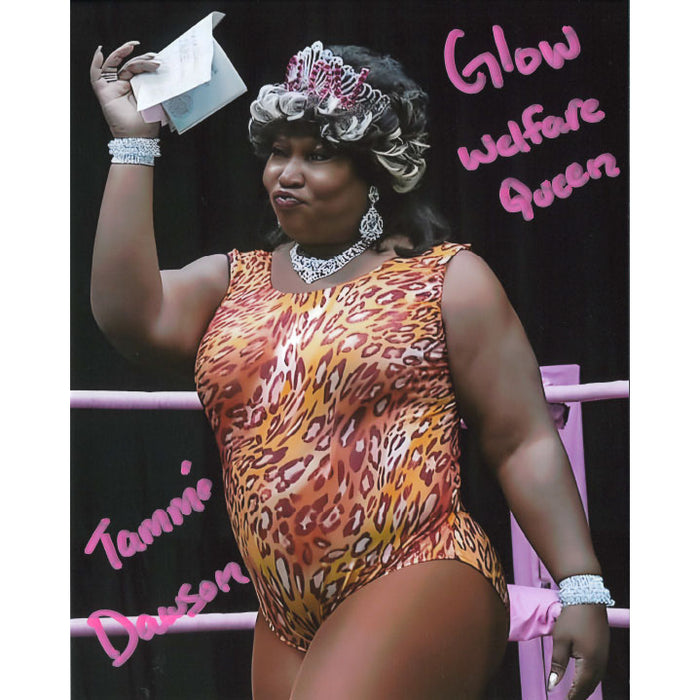 Tamme Dawson In Ring 8 x 10 Promo - AUTOGRAPHED