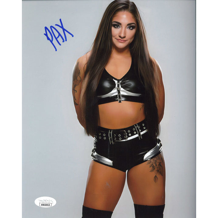 Tatum Paxley Black & Silver Gear 8 x 10 Promo - JSA AUTOGRAPHED