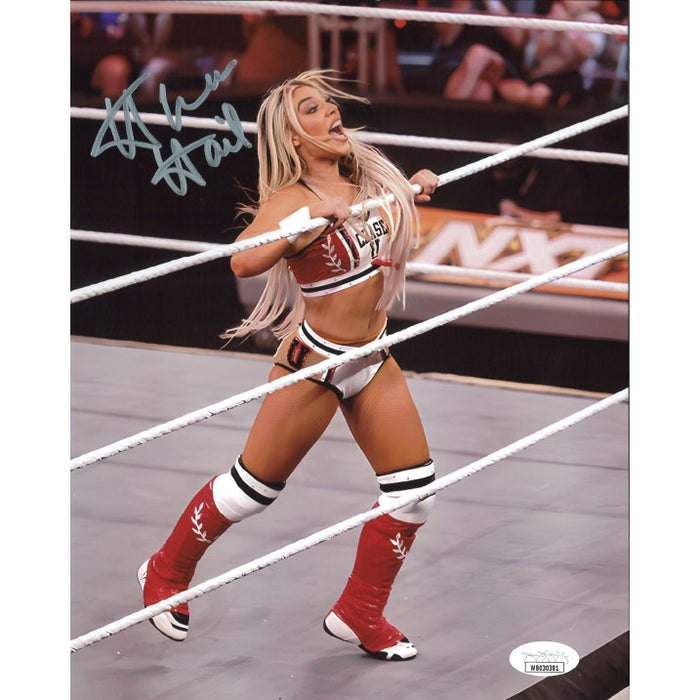 Thea Hail Holding Ropes 8 x 10 Promo - JSA AUTOGRAPHED