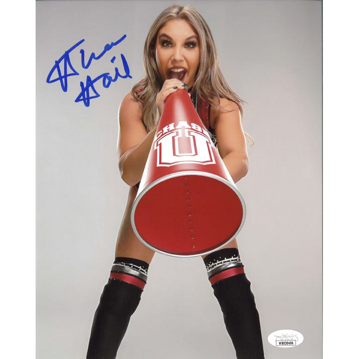 Thea Hail Megaphone 8 x 10 Promo - JSA AUTOGRAPHED