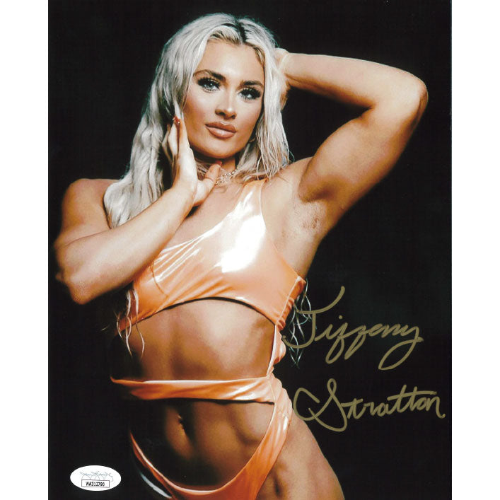 Tiffany Stratton Peach Swimsuit 8 x 10 Promo - JSA AUTOGRAPHED