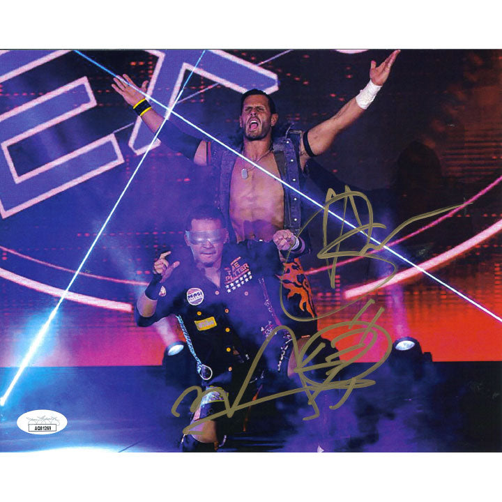 Time Splitters Shades On 8 x 10 Promo - JSA DUAL AUTOGRAPHED