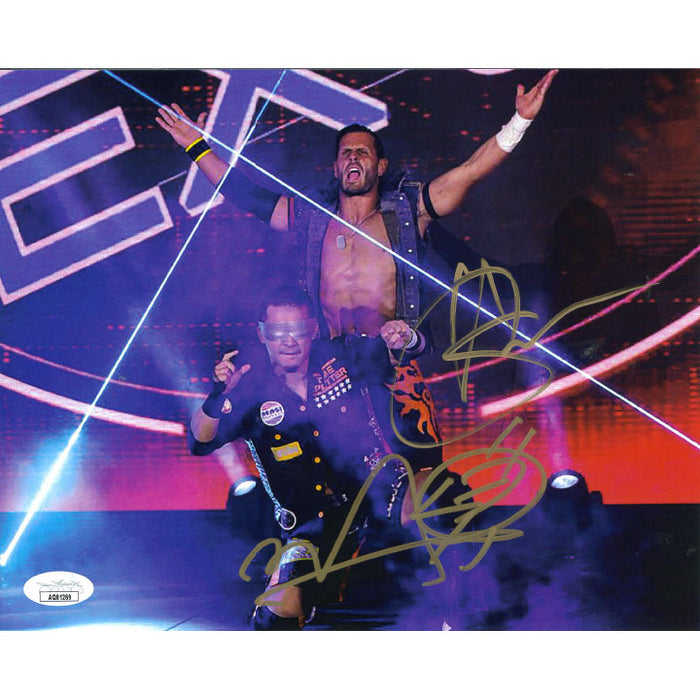 Time Splitters Shades On 8 x 10 Promo - JSA DUAL AUTOGRAPHED