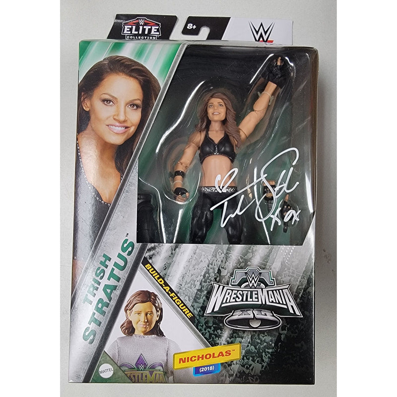 Trish Stratus WWE Elite WrestleMania 40 Figure - JSA Autographed