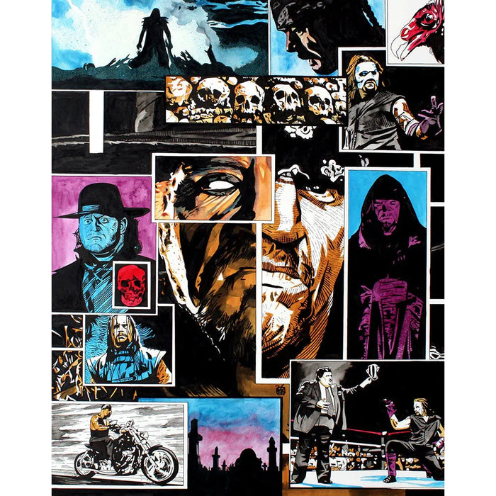 Undertaker Mosaic 11x14 Poster