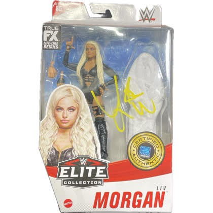 Liv Morgan WWE Elite Series 85 Figure with Protector Case - AUTOGRAPHED