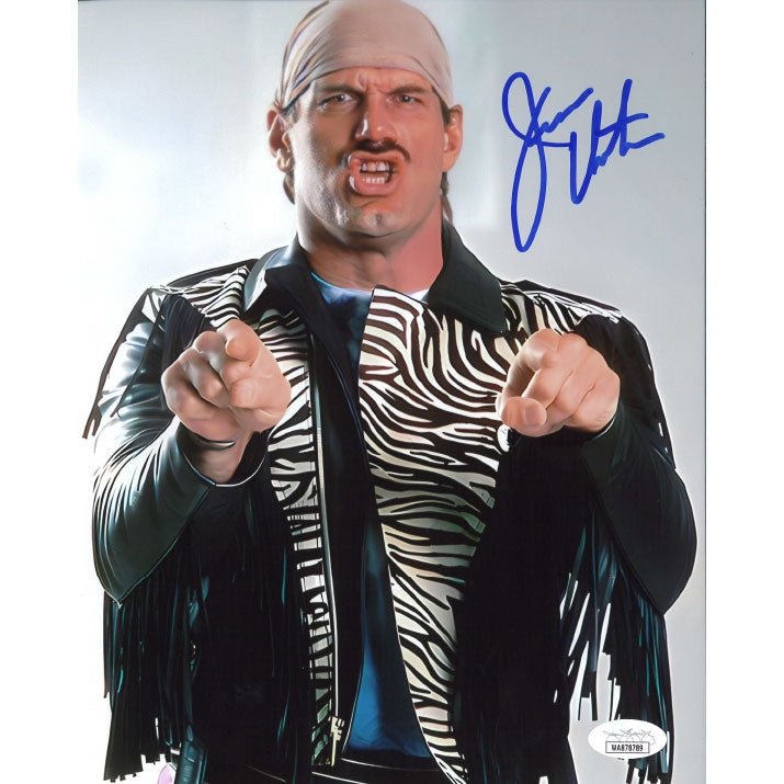Jesse Ventura Zebra Jacket 8 x 10 Promo - JSA AUTOGRAPHED