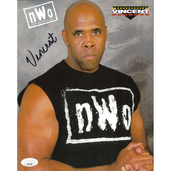 Vincent nWo Shirt 8 x 10 Promo - JSA AUTOGRAPHED