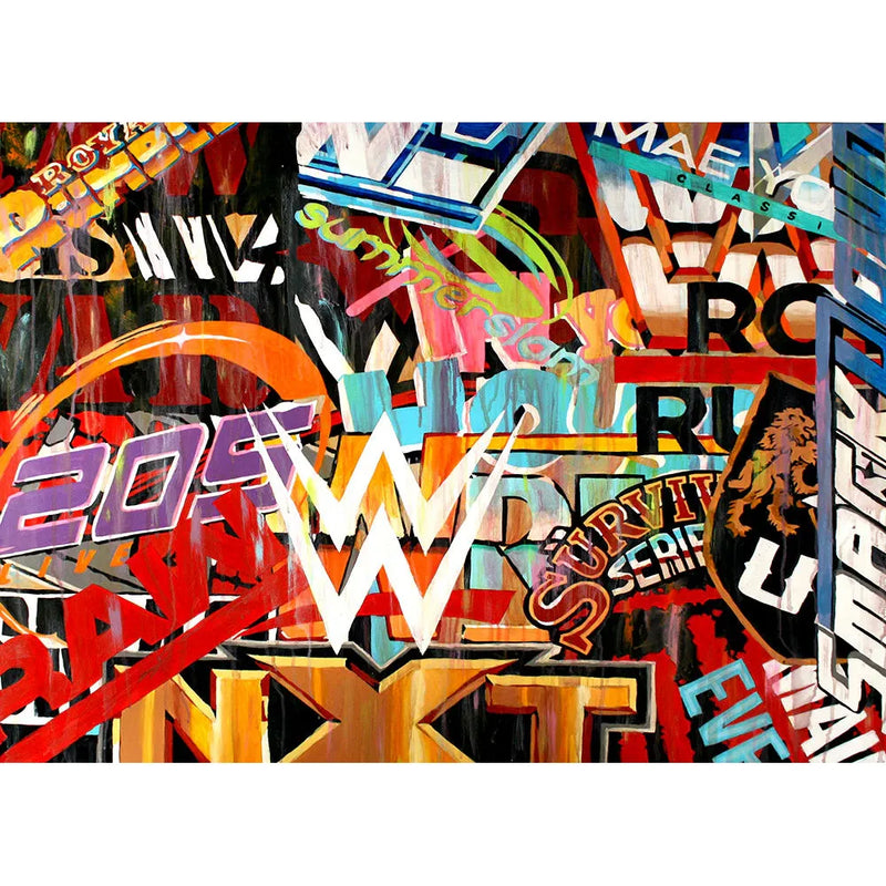 Iconography of WWE 11x14 Poster