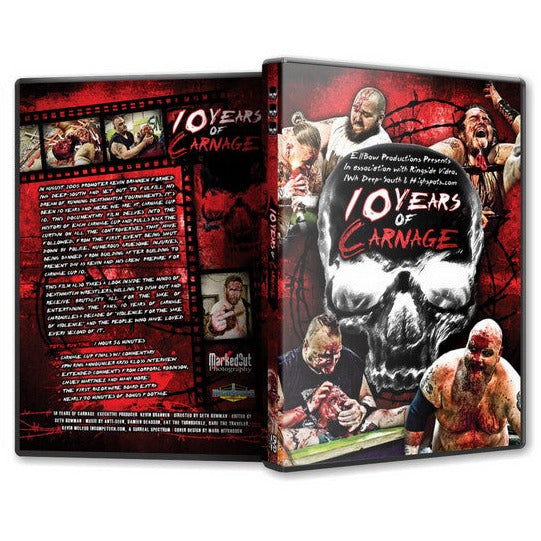 10 Years of Carnage DVD