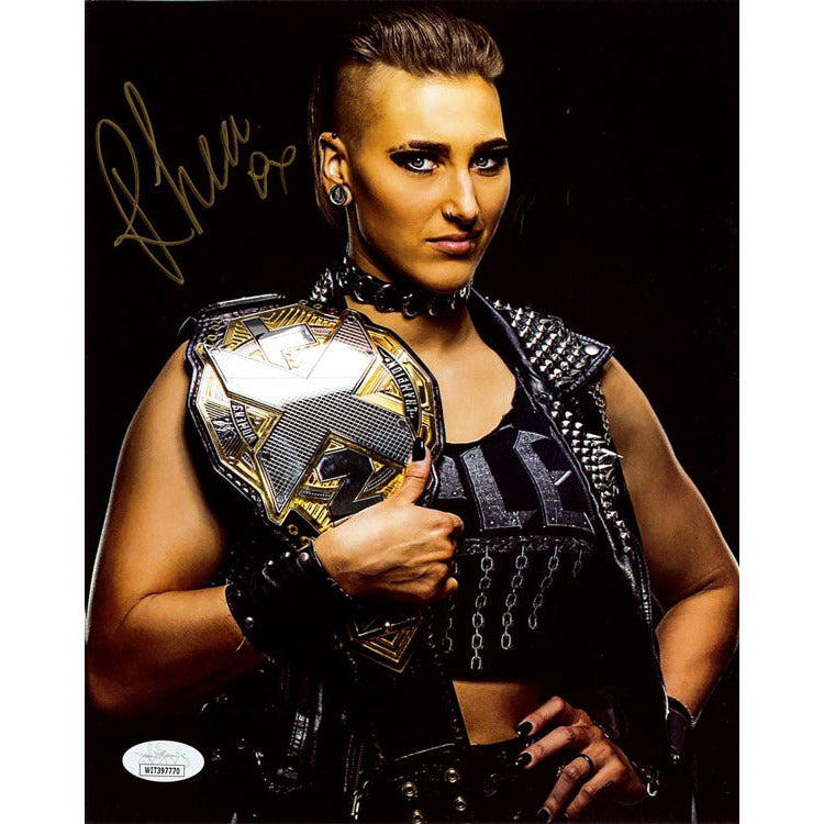 Rhea Ripley Promo - AUTOGRAPHED