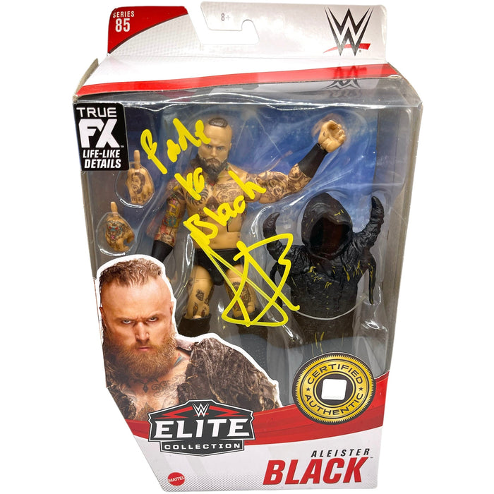 Aleister Black WWE Elite Series 85 Figure - Autographed
