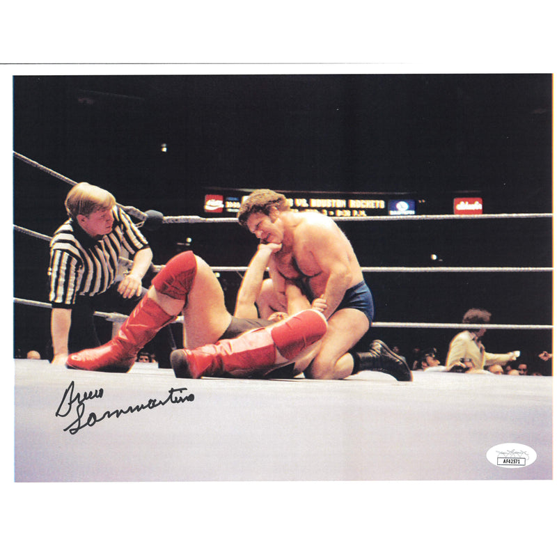 Bruno Sammartino 8.5 x 11 Promo - Autographed