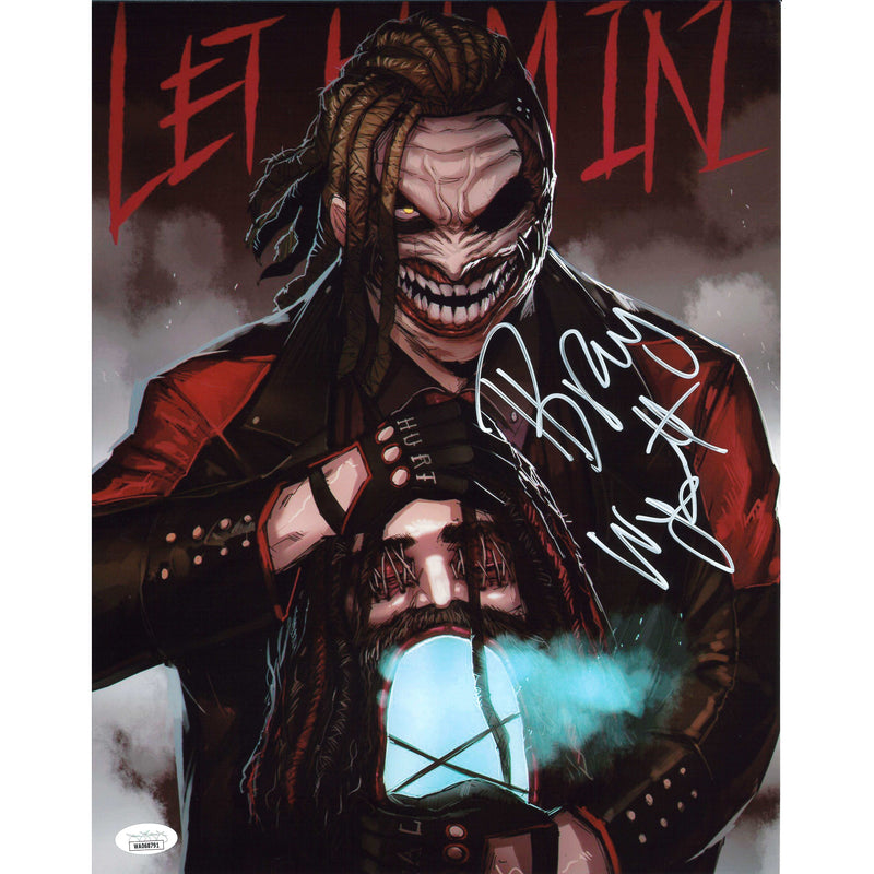 Bray Wyatt Let Me In 11x14 Poster - JSA Autographed