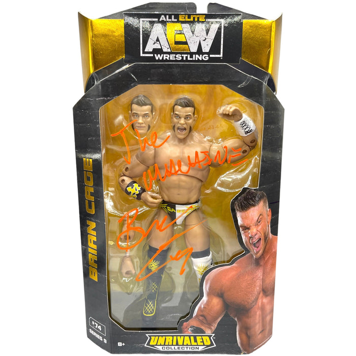 Brian Cage AEW Figure-Autographed
