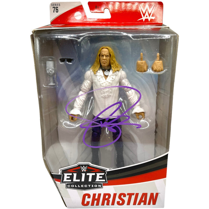 Christian Series 76 WWE Elite Figure - Autographed