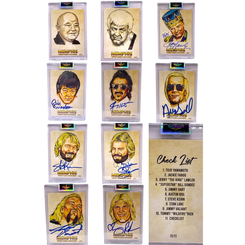 Memphis Wrestling Legends Trading Cards