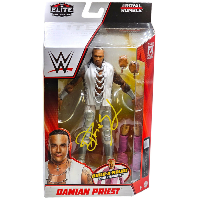 Damian Priest Elite Royal Rumble Figure - Autographed