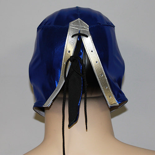 Diamante Azul Commercial Mask - Blue Metallic with Hologram