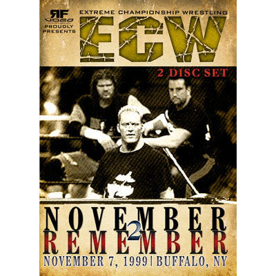 ECW November To Remember 1999 DVD-R — Highspots.com