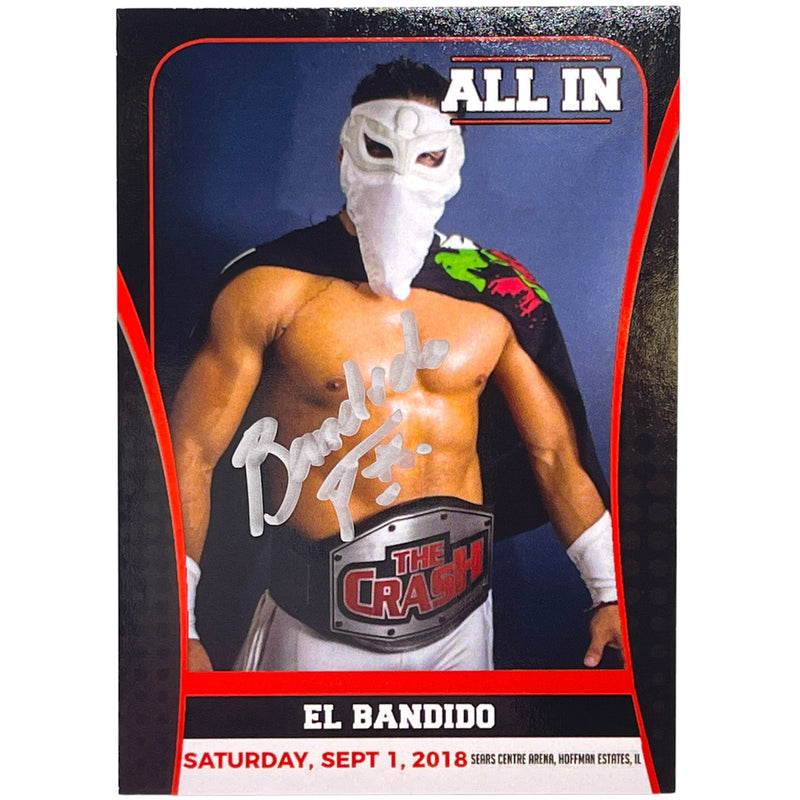 El Bandido All In Trading Card-Autographed.