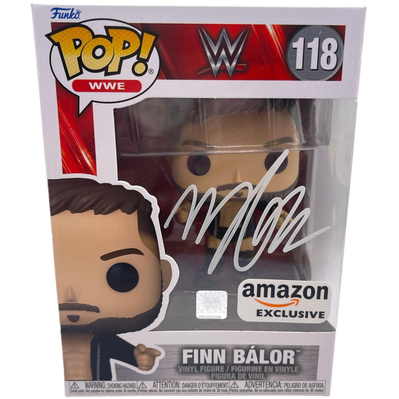 Finn Balor Amazon Exclusive Funko Pop #118 - Autographed