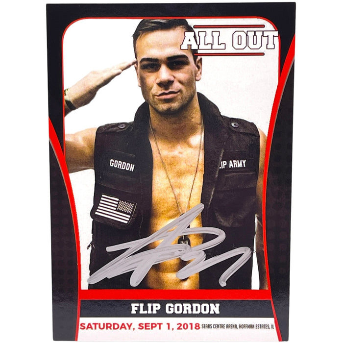 Flip Gordon Trading Card-Autographed