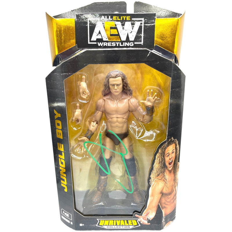 Jungle Boy AEW Figure-Autographed