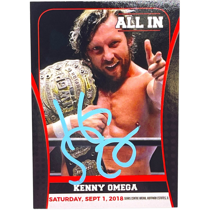 Kenny Omega All In Trading Card-Autographed