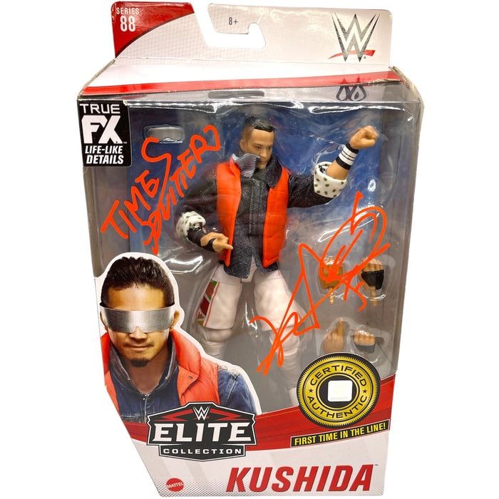 Kushida Series 88 WWE Elite Figure-Autographed