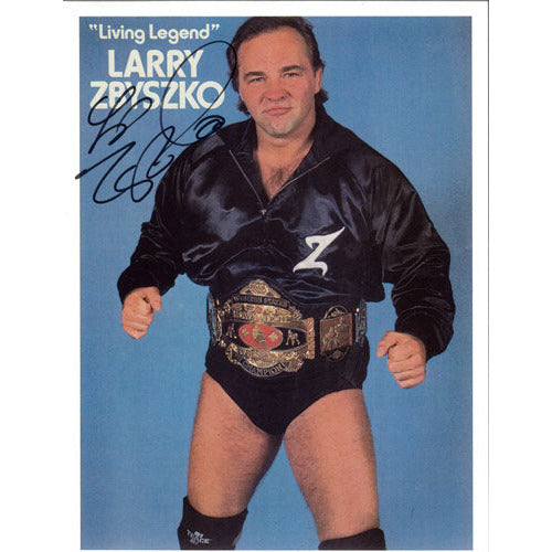Larry Zbyszko Autographed Photo