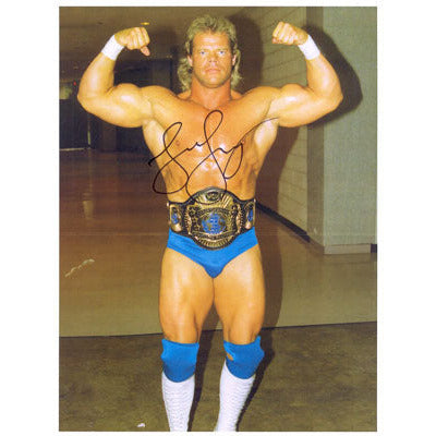 Lex Luger 8.5 x 11 Autographed Photo