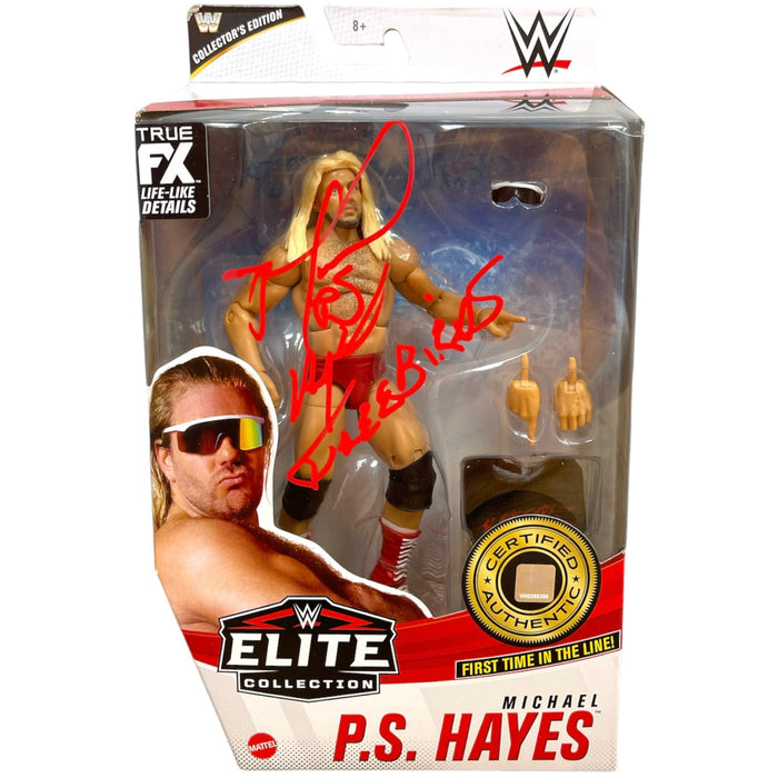 Michael PS Hayes WWE Elite Figure - AUTOGRAPHED