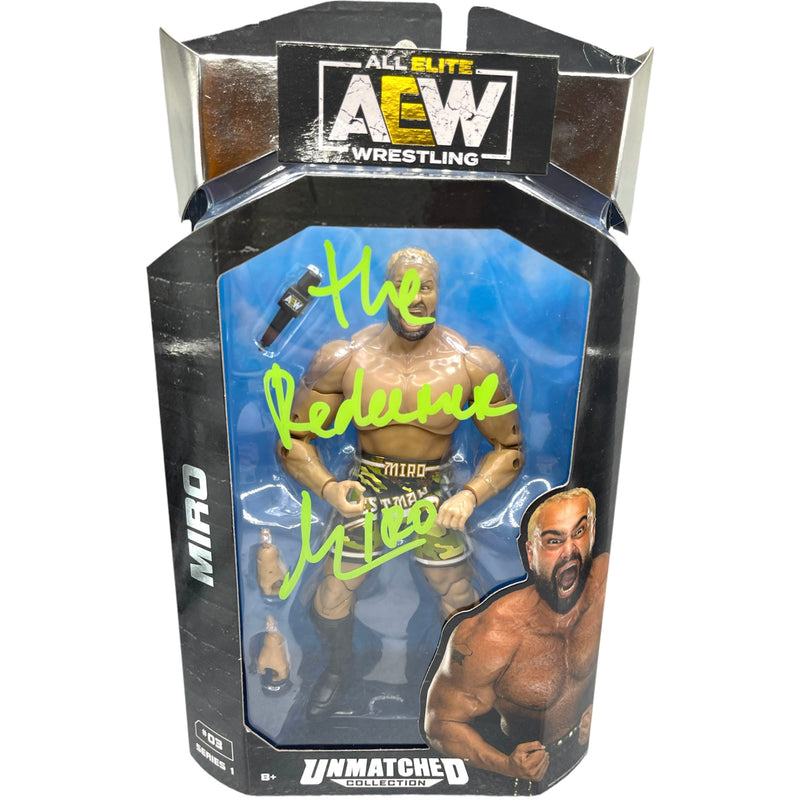 MIRO AEW Figure-Autographed
