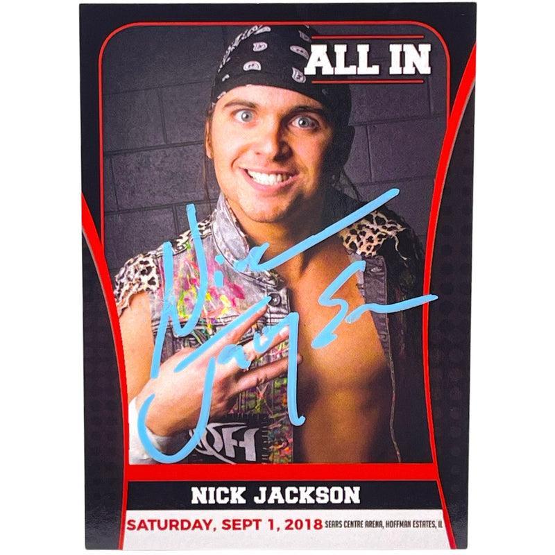 Nick Jackson All In Trading Card-Autographed