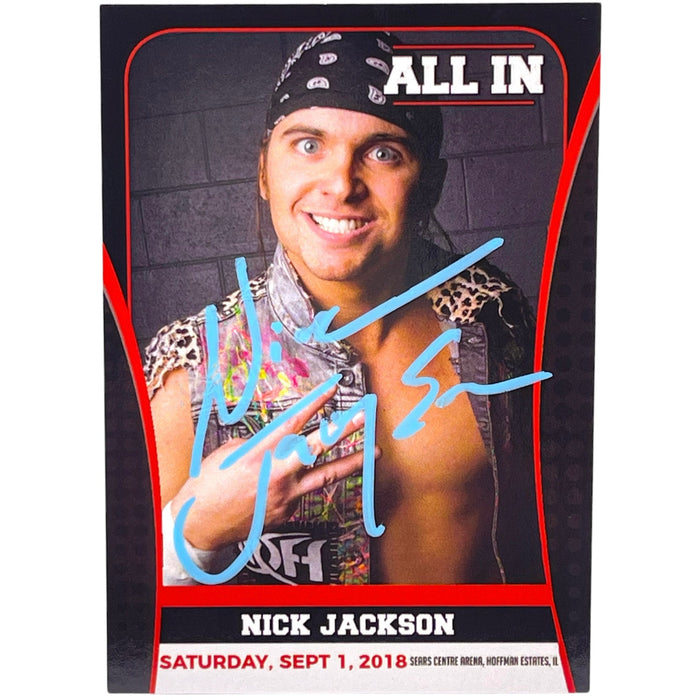Nick Jackson Trading Card-Autographed