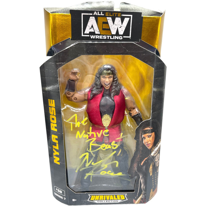Nyla Rose AEW Figure-Autographed