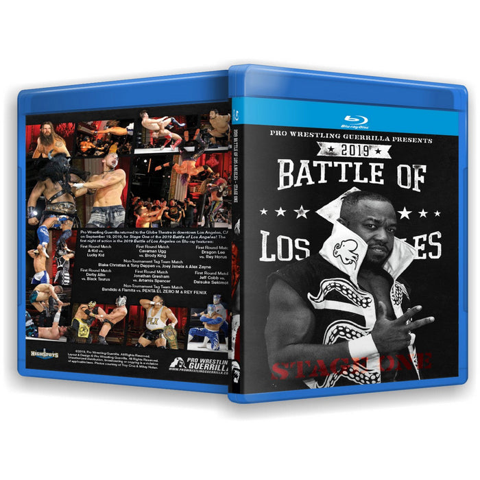 Pro Wrestling Guerrilla - Battle of Los Angeles 2019 Stage 1 Blu-Ray