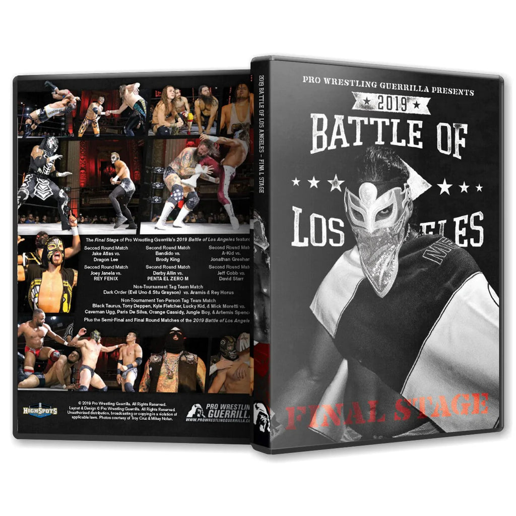 超・激闘士伝 THE PRO-WRESTLING VICP-5189 Pro Wrestling Guerrilla - Battle of Los Angeles 2019 Final Stage