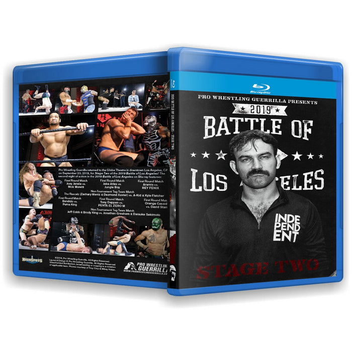 Pro Wrestling Guerrilla - Battle of Los Angeles 2019 Stage 2 Blu-Ray