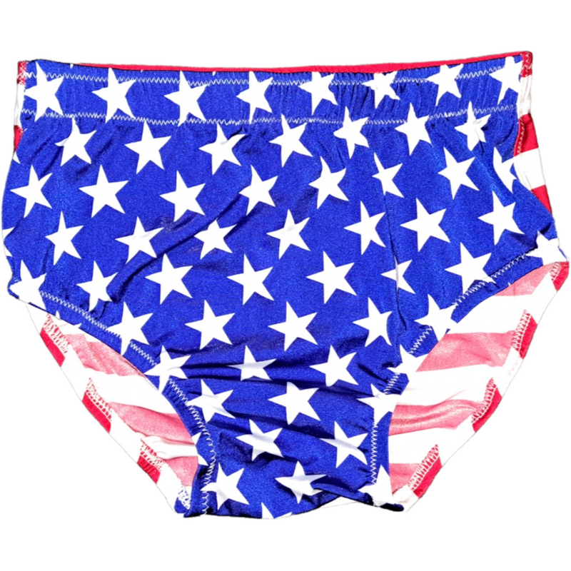 USA Flag Front Stars Trunks