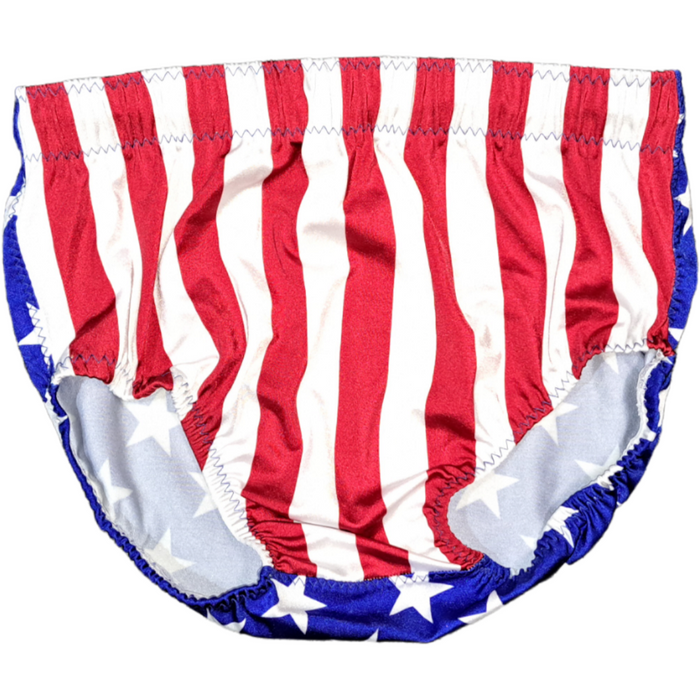 USA Flag Front Stripes Trunks