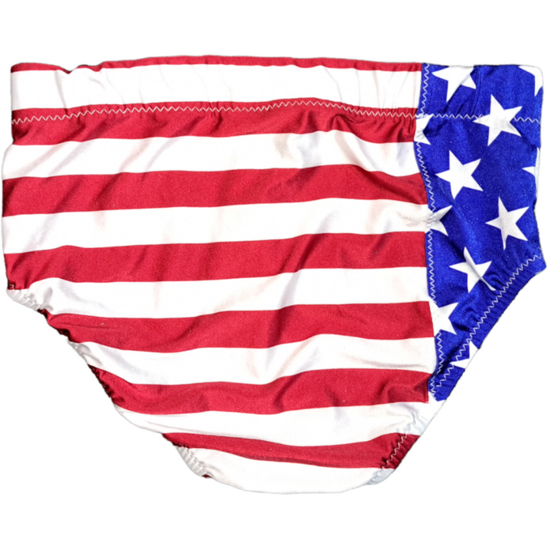 USA Flag Hip Stars Trunks